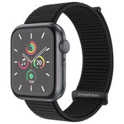 imoshion Nylon bandje voor de Apple Watch | 38/40/41/42 mm - Zwart