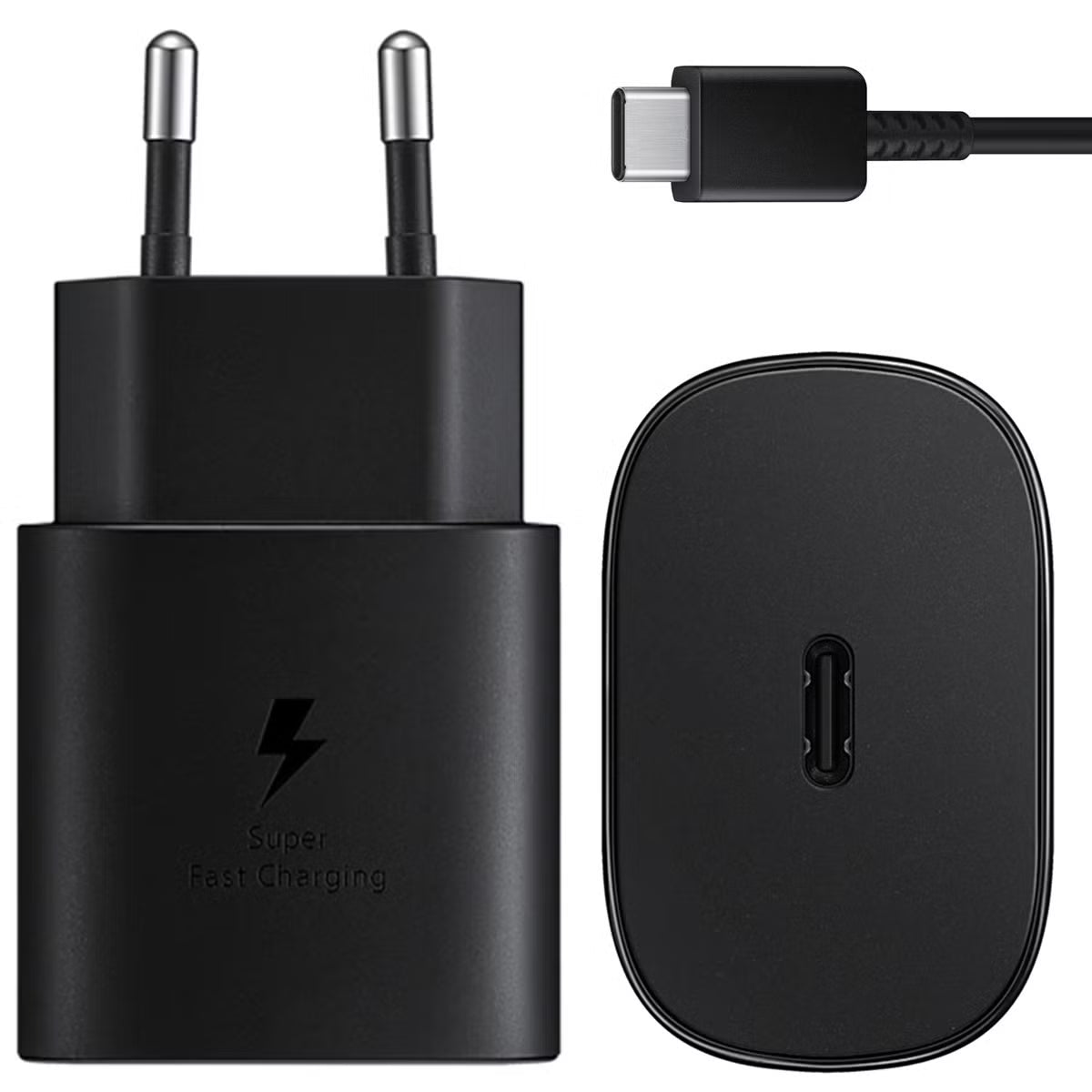 Samsung Originele USB-C naar USB-C kabel - 1.8 meter 25 Watt - Zwart