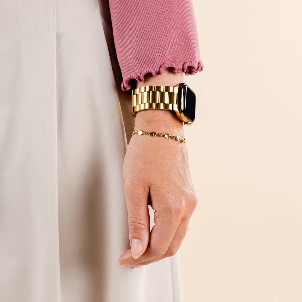 imoshion Stalen bandje voor de Apple Watch | 38/40/41/42 mm - Goud