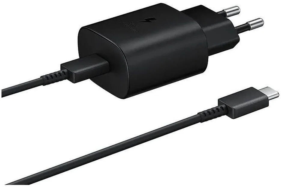 Originele Samsung 25W Power Adapter met USB-C Kabel 1 Meter 3A Zwart